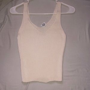 Thick strap V-Neck tank top